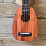 KoAloha Soprano Pineapple Solid Koa KSM-01 Made in Hawaii Ukulele with KoAloha Hardcase v222