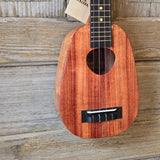 KoAloha Soprano Pineapple Solid Koa KSM-01 Made in Hawaii Ukulele with KoAloha Hardcase v222