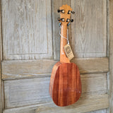 KoAloha Soprano Pineapple Solid Koa KSM-01 Made in Hawaii Ukulele with KoAloha Hardcase v222