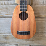 KoAloha Soprano Pineapple Solid Koa KSM-11 Pikake Finish Made in Hawaii Ukulele with KoAloha Hardcase v223