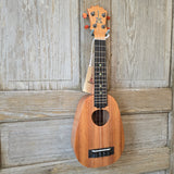 KoAloha Soprano Pineapple Solid Koa KSM-11 Pikake Finish Made in Hawaii Ukulele with KoAloha Hardcase v223