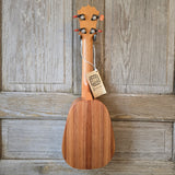 KoAloha Soprano Pineapple Solid Koa KSM-11 Pikake Finish Made in Hawaii Ukulele with KoAloha Hardcase v223