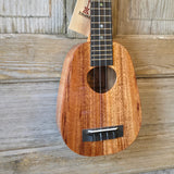 KoAloha Soprano Pineapple Solid Koa KSM-01 Made in Hawaii Ukulele with KoAloha Hardcase v224