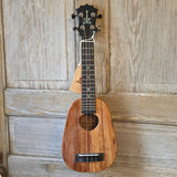 KoAloha Soprano Pineapple Solid Koa KSM-01 Made in Hawaii Ukulele with KoAloha Hardcase v224