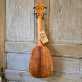 KoAloha Soprano Pineapple Solid Koa KSM-01 Made in Hawaii Ukulele with KoAloha Hardcase v224