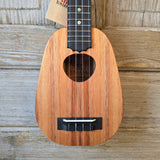 KoAloha Soprano Pineapple Solid Koa KSM-11 Pikake Finish Made in Hawaii Ukulele with KoAloha Hardcase v225