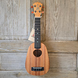 KoAloha Soprano Pineapple Solid Koa KSM-11 Pikake Finish Made in Hawaii Ukulele with KoAloha Hardcase v226