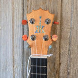 KoAloha Soprano Pineapple Solid Koa KSM-11 Pikake Finish Made in Hawaii Ukulele with KoAloha Hardcase v226