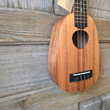 KoAloha Soprano Pineapple Solid Koa KSM-11 Pikake Finish Made in Hawaii Ukulele with KoAloha Hardcase v226