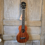 KoAloha Long Neck Super Concert All Solid Koa KCM-02 Made in Hawaii Ukulele w/ Hardcase v227
