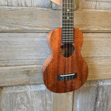 KoAloha Long Neck Super Concert All Solid Koa KCM-02 Made in Hawaii Ukulele w/ Hardcase v227