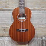 Ohana Tenor Starter Pack TK-10 Laminate Mahogany Ukulele Bag, Tuner, Strap, Button h095