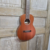 Ohana Tenor Starter Pack TK-10 Laminate Mahogany Ukulele Bag, Tuner, Strap, Button h095