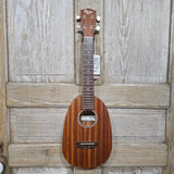 Ohana Concert Pineapple PKC-10 Pack Laminate Mahogany Ukulele, Bag, Tuner, Strap, Button v232