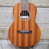 Ohana Tenor Starter Pack TK-10 Laminate Mahogany Ukulele Bag, Tuner, Strap, Button p878