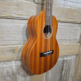 Ohana Tenor Starter Pack TK-10 Laminate Mahogany Ukulele Bag, Tuner, Strap, Button p878