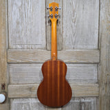 Ohana Tenor Starter Pack TK-10 Low G Laminate Mahogany Ukulele Bag, Tuner, Strap, Button p597