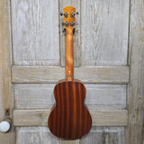 Ohana Tenor Starter Pack TK-10 Laminate Mahogany Ukulele Bag, Tuner, FLORAL Strap, Button u662