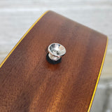 Ohana Tenor Starter Pack TK-10 Laminate Mahogany Ukulele Bag, Tuner, FLORAL Strap, Button u662
