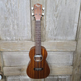 Ohana Concert CK-10 Starter Pack Laminate Mahogany Ukulele, Bag, Tuner, Strap, Button v233