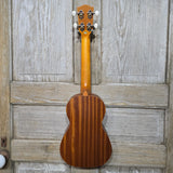 Ohana Concert CK-10 Starter Pack Laminate Mahogany Ukulele, Bag, Tuner, Strap, Button v233