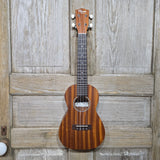 Ohana Concert CK-10 Starter Pack Laminate Mahogany Ukulele, Bag, Tuner, Strap, Button v235