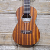 Ohana Concert CK-10 Starter Pack Laminate Mahogany Ukulele, Bag, Tuner, Strap, Button v235