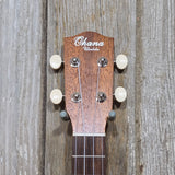 Ohana Concert CK-10 Starter Pack Laminate Mahogany Ukulele, Bag, Tuner, Strap, Button v236