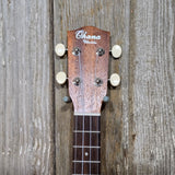 Ohana Concert CK-10 Starter Pack Laminate Mahogany Ukulele, Bag, Tuner, Strap, Button v237