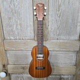 Ohana Concert CK-10 Starter Pack Laminate Mahogany Ukulele, Bag, Tuner, Strap, Button v237