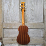 Ohana Concert CK-10 Starter Pack Laminate Mahogany Ukulele, Bag, Tuner, Strap, Button v237