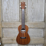 Ohana Concert CK-10 Starter Pack Laminate Mahogany Ukulele, Bag, Tuner, Strap, Button v241