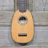 Ohana Pineapple Sopranino TPK-70G Blem All Solid Spruce / Mahogany w Abalone Ukulele v245