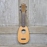 Ohana Pineapple Sopranino TPK-70G Blem All Solid Spruce / Mahogany w Abalone Ukulele v245