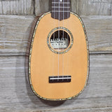 Ohana Pineapple Sopranino TPK-70G Blem All Solid Spruce / Mahogany w Abalone Ukulele v245