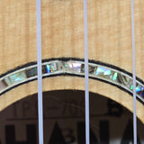 Ohana Pineapple Sopranino TPK-70G Blem All Solid Spruce / Mahogany w Abalone Ukulele v245