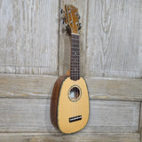 Ohana Pineapple Sopranino TPK-70G Blem All Solid Spruce / Mahogany w Abalone Ukulele v246