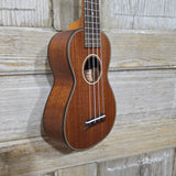Ohana Soprano SK-35 All Solid Mahogany Matte Geared Tuners Ukulele v247