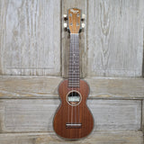 Ohana Soprano SK-35 All Solid Mahogany Matte Geared Tuners Ukulele v247