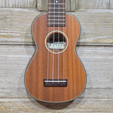 Ohana Soprano SK-35 All Solid Mahogany Matte Geared Tuners Ukulele v248