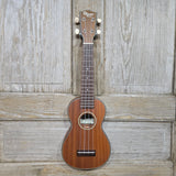 Ohana Soprano SK-35 All Solid Mahogany Matte Geared Tuners Ukulele v248
