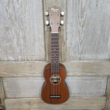 Ohana Soprano SK-35 All Solid Mahogany Matte Geared Tuners Ukulele v248