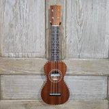 Ohana Soprano SK-28 Blem Vintage Nunes Style All Solid Mahogany Ukulele v251
