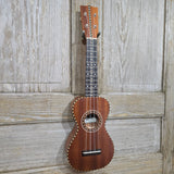 Ohana Soprano SK-28 Blem Vintage Nunes Style All Solid Mahogany Ukulele v251