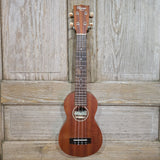 Ohana Super Soprano Long Neck SK-30M Blem All Solid Mahogany Satin Ukulele v263