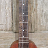 Ohana Super Soprano Long Neck SK-30M Blem All Solid Mahogany Satin Ukulele v263