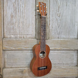 Ohana Super Soprano Long Neck SK-30M Blem All Solid Mahogany Satin Ukulele v263