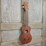 Ohana Super Soprano Long Neck SK-30M Blem All Solid Mahogany Satin Ukulele v264