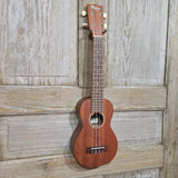 Ohana Super Soprano Long Neck SK-30M Blem All Solid Mahogany Satin Ukulele v265