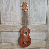 Ohana Super Soprano Long Neck SK-30M Blem All Solid Mahogany Satin Ukulele v265